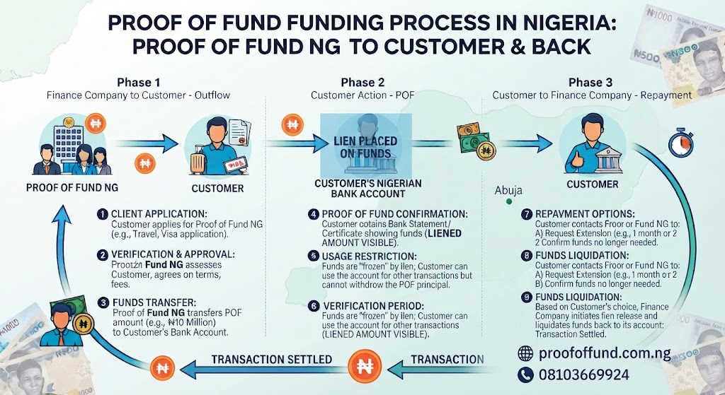 Proof of Funds Detailed Process